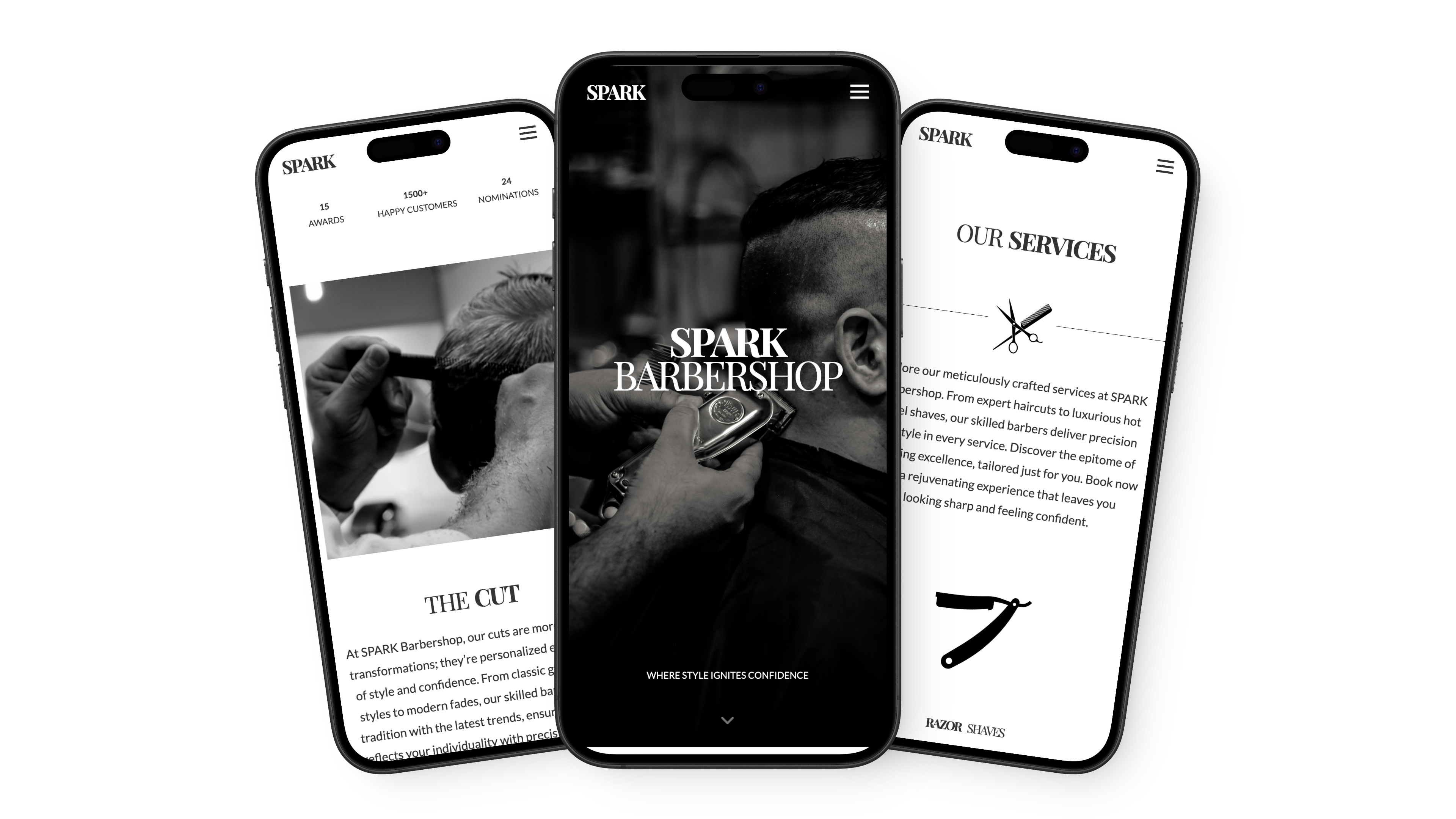 SPARK barbershop project cover image